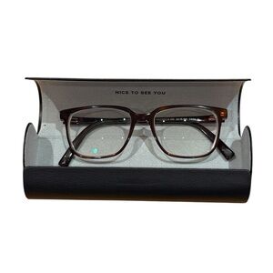 Warby Parker Eyeglasses Frames HAYDEN M 291 Tortoise Square Horn Rim 52-16-145